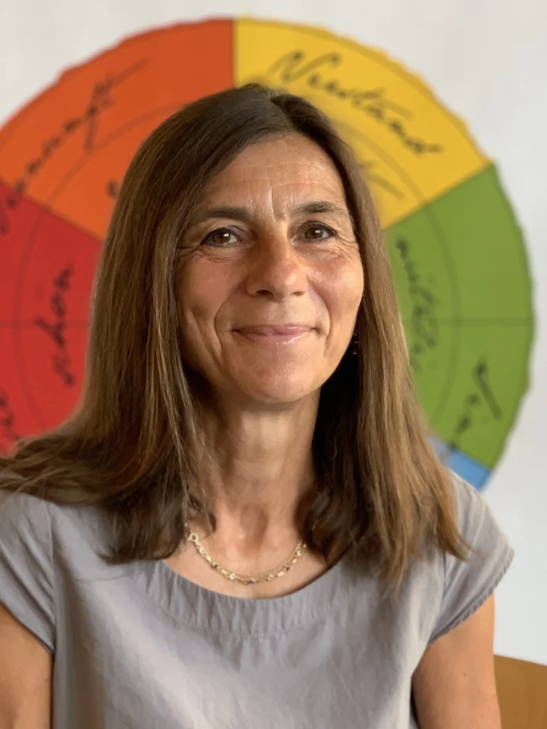 Frau Vogel, Leiterin des Gymnasialzweiges 8-10